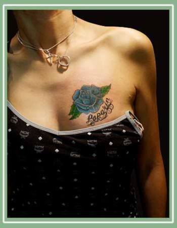 女性,カラータトゥー/刺青デザイン画像