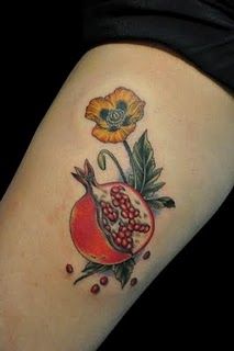 足,ワンポイント,女性タトゥー/刺青デザイン画像