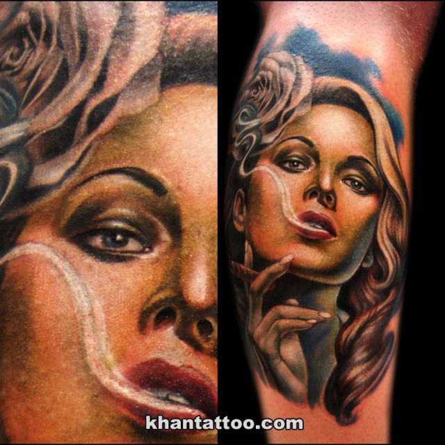 女性,人物,カラータトゥー/刺青デザイン画像