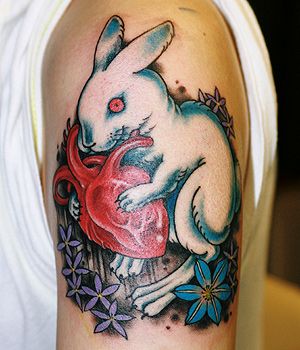 肩,バイオタトゥー,動物タトゥー/刺青デザイン画像