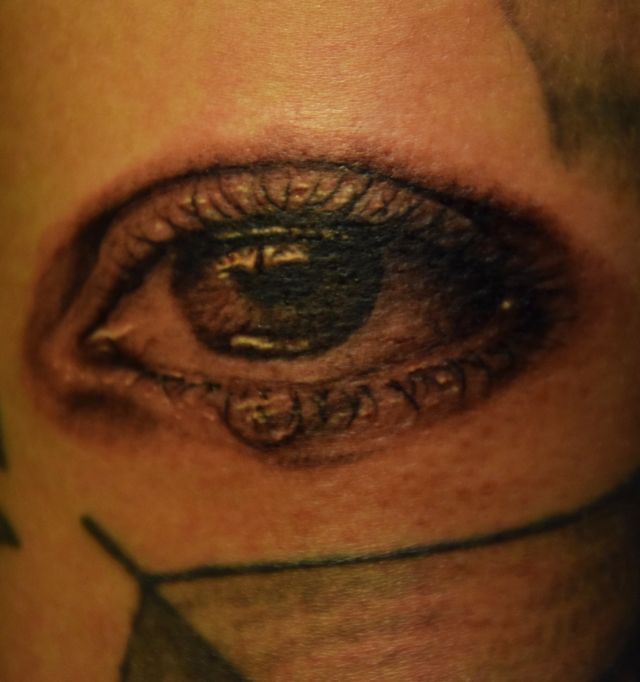 腕,目,目玉,ブラック＆グレイ,ブラック＆グレー,ブラック＆グレイタトゥー/刺青デザイン画像