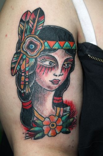 女性,腕,人物タトゥー/刺青デザイン画像
