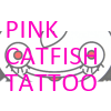 PINK CAT FISH TATTOO